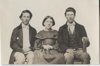 George B. Smith, Henrietta Smith, and Edward C. Smith photographic portrait