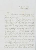 Letter to Mary Collamer, January 8, 1846