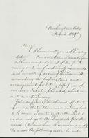 Letter to Mary Collamer, January 2, 1859