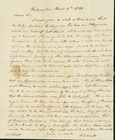 Letter to Col. Joseph Scott, April 9, 1820