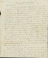 Letter to Eunice Todd Crafts, March 12, 1820