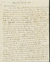 Letter to Eunice Todd Crafts, November 19, 1820