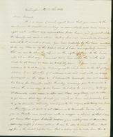 Letter to Samuel P. Crafts, April 22, 1822