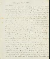 Letter to Samuel P. Crafts, February 2, 1823