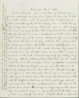 Letter to Nathan and Mary Hill, August 7, 1842