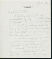 Letter to Mrs. C.G. (Ann) Austin, April  30, 1934