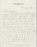 Letter to Mrs. C.G. (Ann) Austin, April  15, 1935