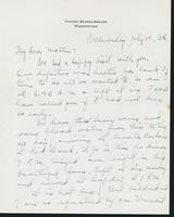 Letter to Mrs. C.G. (Ann) Austin, July 10, 1935