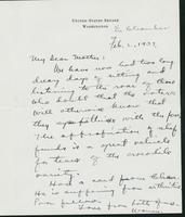 Letter to Mrs. C.G. (Ann) Austin, February 2, 1937