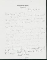 Letter to Mrs. C.G. (Ann) Austin, December 8, 1937