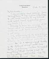 Letter to Mrs. C.G. (Ann) Austin, February 8, 1938