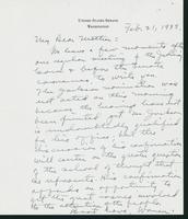Letter to Mrs. C.G. (Ann) Austin, February 21, 1938