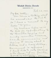 Letter to Mrs. C.G. (Ann) Austin, February 25, 1938
