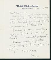 Letter to Mrs. C.G. (Ann) Austin, March 16, 1938