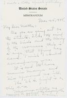Letter to Mrs. C.G. (Ann) Austin, March 25, 1938