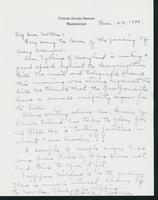 Letter to Mrs. C.G. (Ann) Austin, March 28, 1938