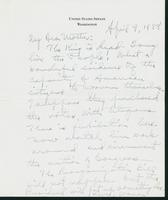 Letter to Mrs. C.G. (Ann) Austin, April 9, 1938