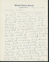 Letter to Mrs. C.G. (Ann) Austin, May 17, 1938