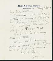 Letter to Mrs. C.G. (Ann) Austin, May 20, 1938