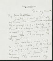 Letter to Mrs. C.G. (Ann) Austin, February 10, 1939