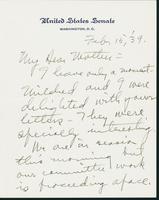 Letter to Mrs. C.G. (Ann) Austin, February 15, 1939