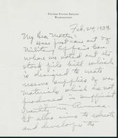 Letter to Mrs. C.G. (Ann) Austin, February 24, 1939