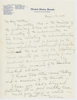 Letter to Mrs. C.G. (Ann) Austin, March 14, 1939