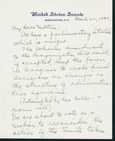 Letter to Mrs. C.G. (Ann) Austin, March 22, 1939