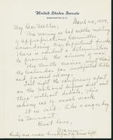 Letter to Mrs. C.G. (Ann) Austin, March 23, 1939