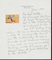 Letter to Mrs. C.G. (Ann) Austin, June 1, 1939
