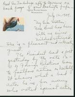 Letter to Mrs. C.G. (Ann) Austin, July 12, 1939