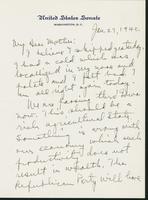 Letter to Mrs. C.G. (Ann) Austin, January 27, 1940