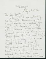 Letter to Mrs. C.G. (Ann) Austin, May 13, 1940