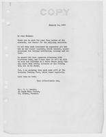 Letter to Mrs. C.G. (Ann) Austin, January  14, 1933