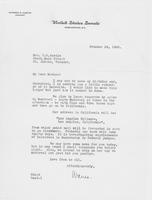 Letter to Mrs. C.G. (Ann) Austin, October  18, 1933