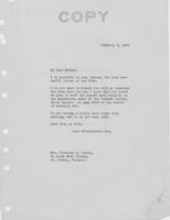 Letter to Mrs. C.G. (Ann) Austin, February  08, 1934
