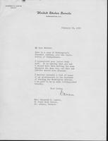 Letter to Mrs. C.G. (Ann) Austin, February 23, 1935