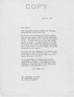 Letter to Mrs. C.G. (Ann) Austin, June 24, 1937
