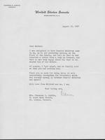 Letter to Mrs. C.G. (Ann) Austin, August 13, 1937