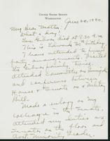 Letter to Mrs. C.G. (Ann) Austin, June 20, 1940