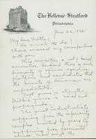 Letter to Mrs. C.G. (Ann) Austin, June 26, 1940