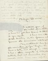 Letter from CHARLES DANIEL DRAKE to GEORGE PERKINS MARSH, dated                             September 15, 1848.
