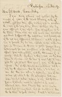 Letter from JOHN NORTON POMEROY to GEORGE PERKINS MARSH, dated                             March 23, 1870.