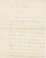 Letter from LONGWORTH POWERS to GEORGE PERKINS MARSH, dated                             January 8, 1864.