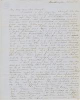 Letter from SPENCER FULLERTON BAIRD to GEORGE PERKINS MARSH,                             dated February 5, 1854.