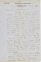 Letter from SPENCER FULLERTON BAIRD to GEORGE PERKINS MARSH,                             dated July 1, 1858.