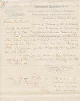 Letter from SPENCER FULLERTON BAIRD to GEORGE PERKINS MARSH,                             dated March 20, 1876.