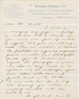 Letter from SPENCER FULLERTON BAIRD to GEORGE PERKINS MARSH,                             dated December 28, 1876.