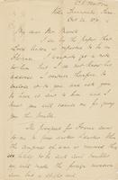 Letter from CHARLES ELIOT NORTON to GEORGE PERKINS MARSH, dated                             October 24, 1870.