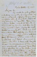 Letter from GEORGE PERKINS MARSH to CHARLES ELIOT NORTON, dated                             October 17, 1863.